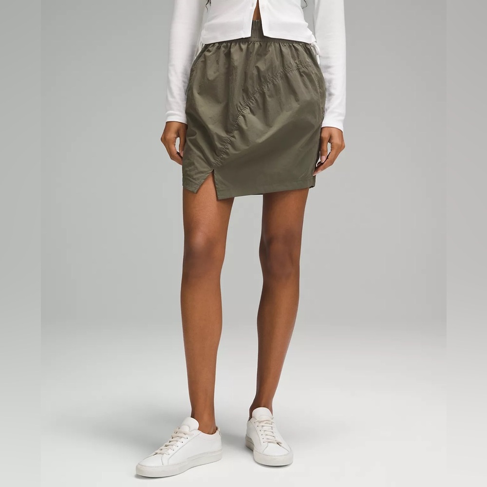New Lululemon Rushed High Rise Mini Skirt $88 XS